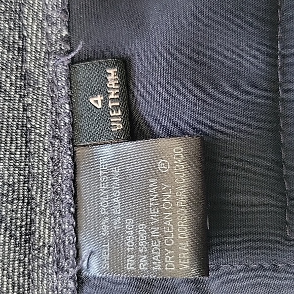 Alex Marie Alex Marie Womens Wool Blend Pants 4 Black Trousers Work Office - Picture 11 of 11